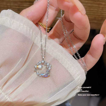 X360 Titanium Steel + Copper Pendant Necklace