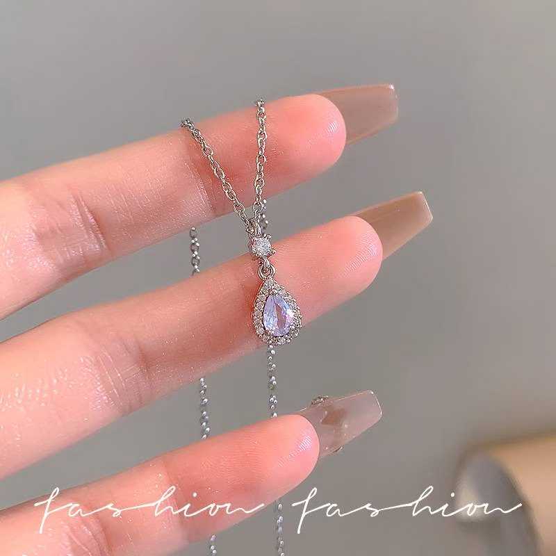 X1545 Copper + Zircon Necklace