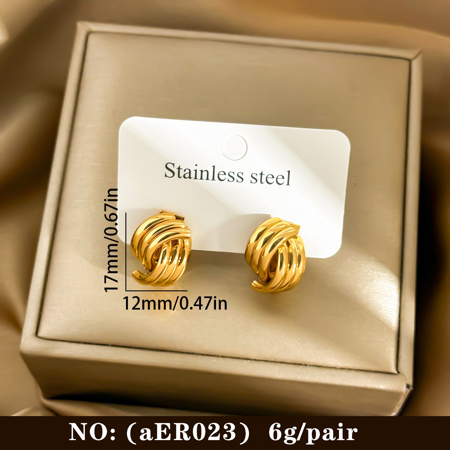 Earrings aER_023 (Iron)